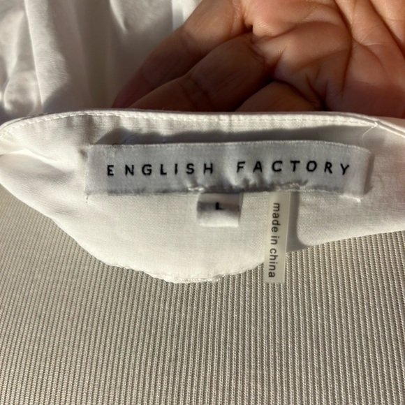 ENGLISH FACTORY Color Trim Sleeveless Maxi Dress Size L - Picture 14 of 15